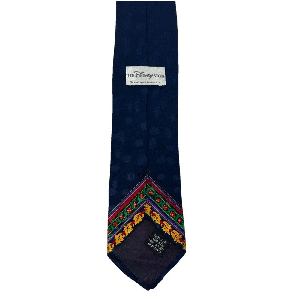 Vintage Disney Store Mickey Mouse 100% Silk Colorful Neck Tie ‎ 57.75